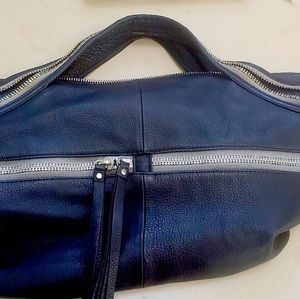 Black Leather Handbag